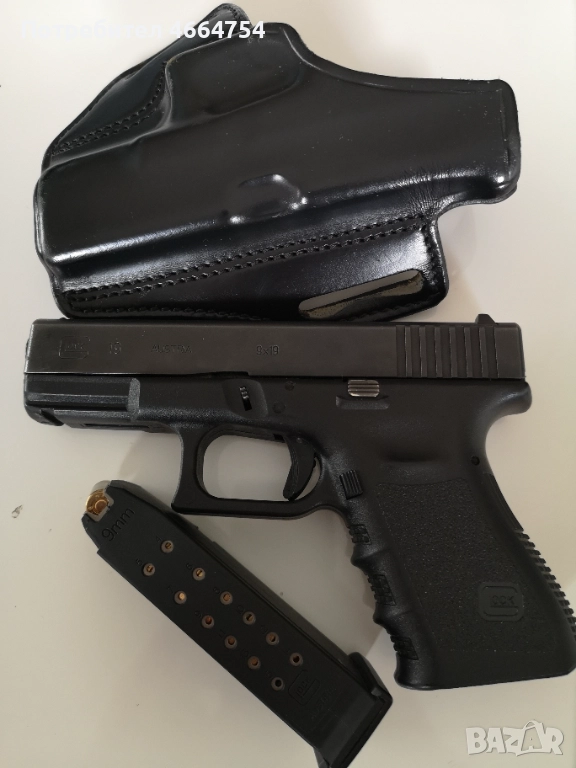 Боен пистолет Глок 19, снимка 1