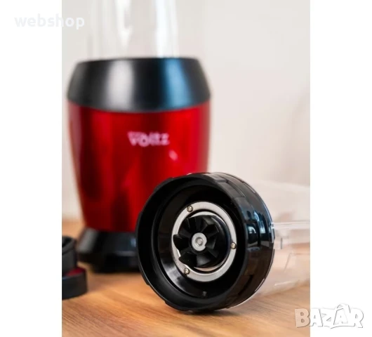 Нутри блендер Oliver Voltz 1200W, 2 чаши, Без BPA, 1000мл/800 мл, Трошене на лед, снимка 6 - Блендери - 50492071