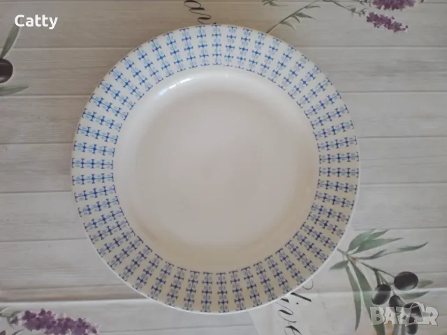 Порцеланови големи чинии, снимка 4 - Чинии - 40039547