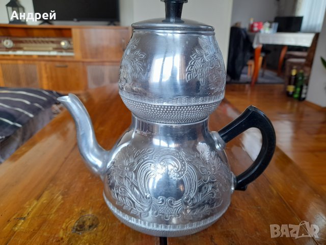 Стара кафеварка #2, снимка 3 - Антикварни и старинни предмети - 39544003