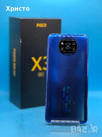 POCO X3 NFC, Dual SIM, 128GB, 6GB RAM, 4G, Cobalt Blue, снимка 4 - Други - 47445011