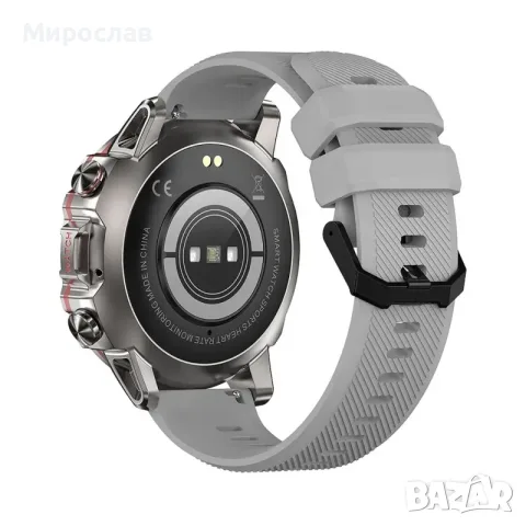 смарт часовник NUBI AK56, Bluetooth разговор, Пулс, Калории, Кръвно налягане, Дистанционна камера, снимка 4 - Смарт часовници - 56235108