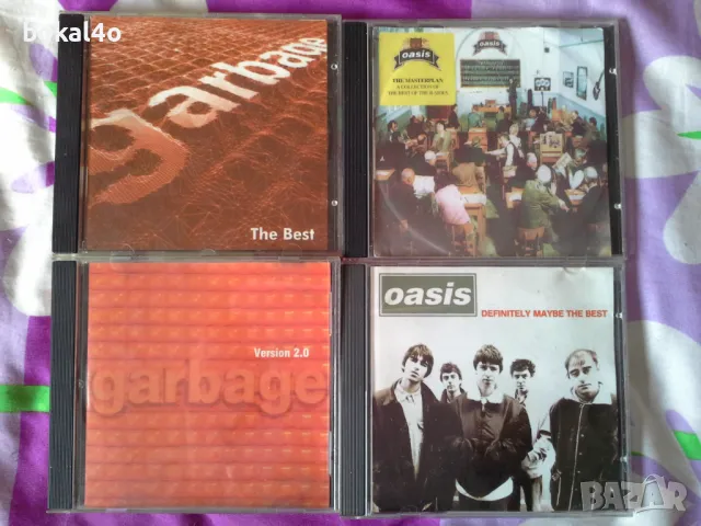 Garbage, Oasis, снимка 1 - CD дискове - 49602587