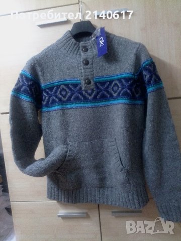 Нов пуловер за момче OKAIDI за 14+ г., снимка 4 - Детски пуловери и жилетки - 42274004