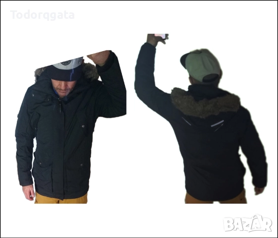 Мъжко Парка Яке Jack & Jones Meyland TECH Parka Jacket Размер М Отлично Състояние, снимка 12 - Якета - 52839491