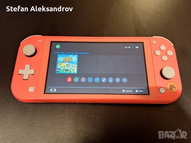 Nintendo Switch Animal Crossing coral