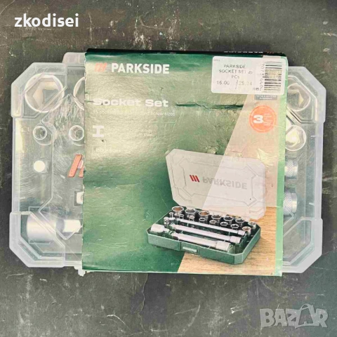 Гедоре PARKSIDE SOCKET SET 20 Pcs