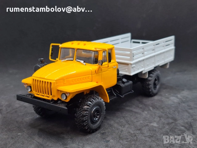 Урал 43206 бордови, Авто история, 1:43, нов