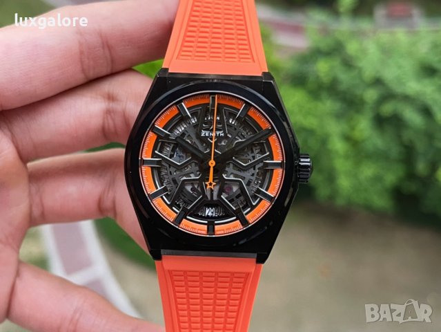 Мъжки часовник ZENITH Defy Classic Skeleton с автоматичен швейцарски механизъм