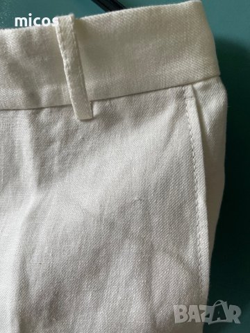 Запазен!MassimoDutti и Guess, сет - панталони100%лен и фин памук блуза, снимка 9 - Къси панталони и бермуди - 41100200