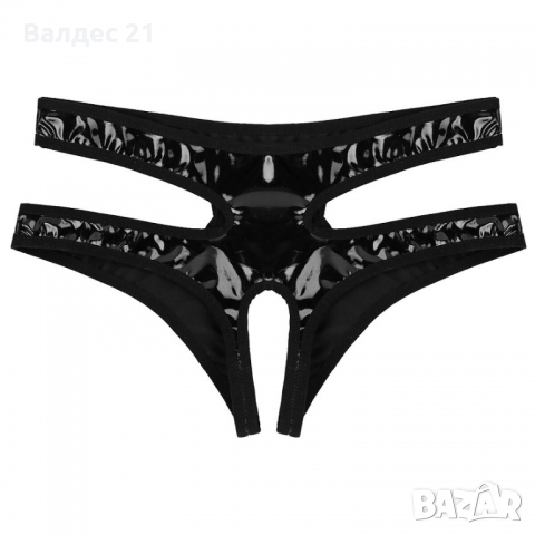 Еротичен секси кожен / латексов сутиен в стил BDSM, снимка 15 - Бельо - 34097059