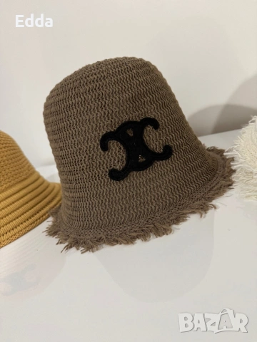 Плетени шапки , снимка 4 - Шапки - 53459124