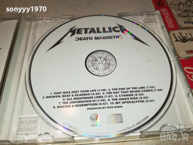 metallica cd 2610250846, снимка 2 - CD дискове - 52182880