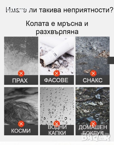 Автомобилна прахосмукачка SONRU 7000Pa с мощност 150W, снимка 3 - Прахосмукачки - 52832763