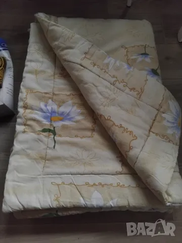 ЦВЕТНА ЗАВИВКА-ЮРГАНЧЕ, снимка 2 - Олекотени завивки и одеяла - 47358559