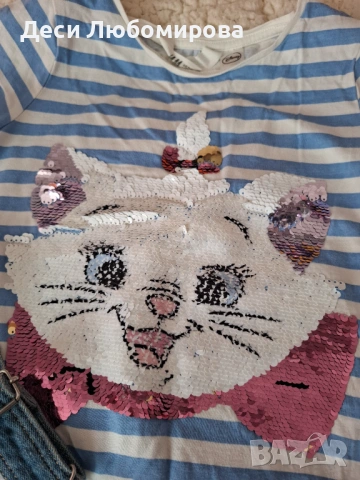 Лот 2тениски HM с гащеризон, снимка 3 - Детски комплекти - 53835722