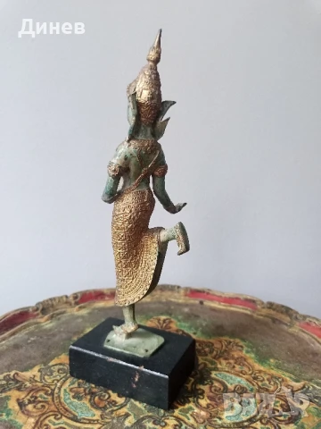 статуетка Кинара югоизточна Азия, снимка 4 - Статуетки - 50884549