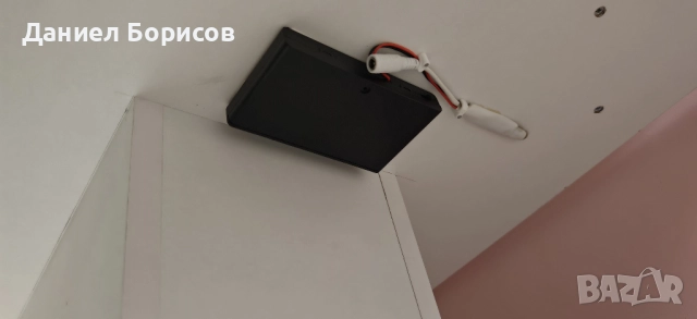 Модерна бяла холна маса с LED осветление, снимка 3 - Маси - 52101356