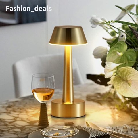 Нова Акумулаторна безжична малка настолна лампа/работеща с батерии, снимка 1