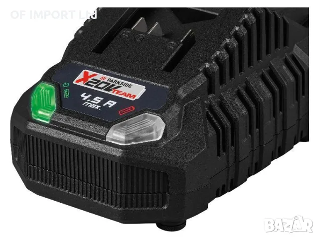 Мощно Бързо Зарядно Устройство PARKSIDE 4.5Ah 20V X-Team, снимка 4 - Други инструменти - 56253677
