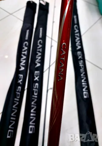 Shimano Catana ЕX Spinning 2.40m/2.70m 7-21g, 2.40m 3-14g, снимка 5 - Въдици - 49219215