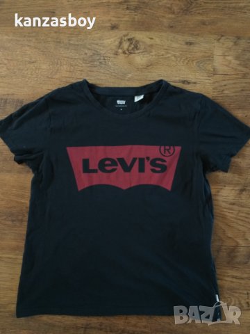 Levi's The Perfect Logo T-Shirt - страхотна дамска тениска , снимка 5 - Тениски - 41340032