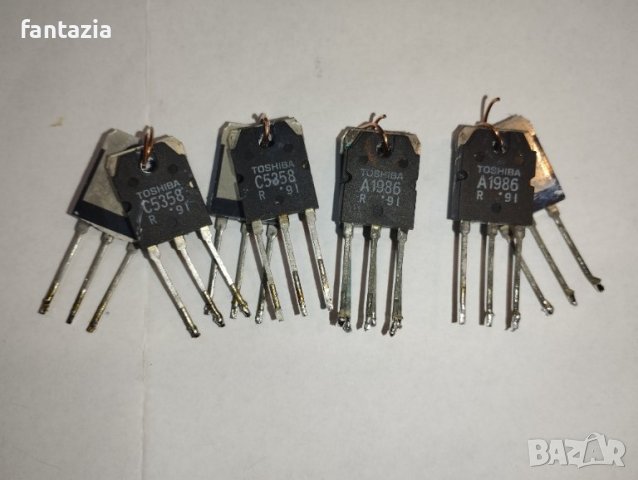 Продавам транзистори 2SA1986 2SC5358 1986 5358, снимка 1 - Други - 41883433