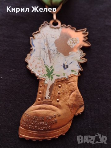 Рядък медал Германия INTERNAT WINTER WANDERUNG 1973 , година за колекция - 35801, снимка 3 - Антикварни и старинни предмети - 34607442