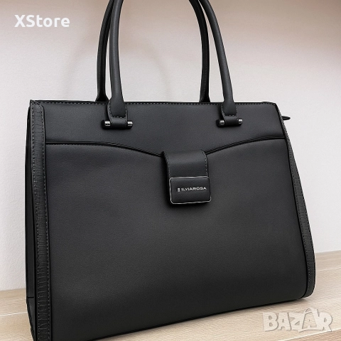 Дамска елегантна чанта, Silviarosa, снимка 4 - Чанти - 52572066