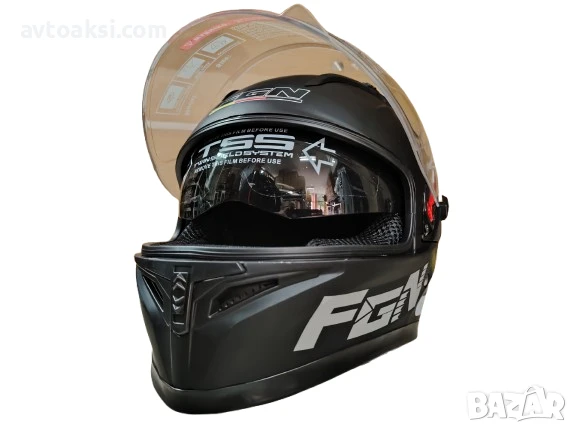 Каска за Мотор със слънчеви очила Два цвята, снимка 8 - Аксесоари и консумативи - 50827083