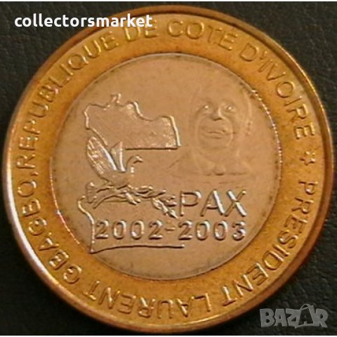 6000 франка 2003, Кот д'Ивоар