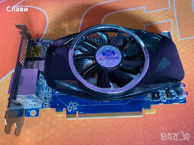 Видео карта AMD RADEON SAPPHIRE HD 5750 1GB 128BIT GDDR5, снимка 8 - Видеокарти - 48554752