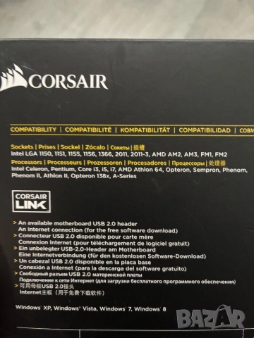 Corsair H100i v2- Водно охлаждане, снимка 6 - Други - 52944958