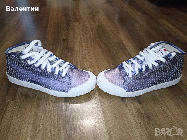 Мъжки маратонки-кецове Spring Court made in France N-45, снимка 3 - Маратонки - 50398203