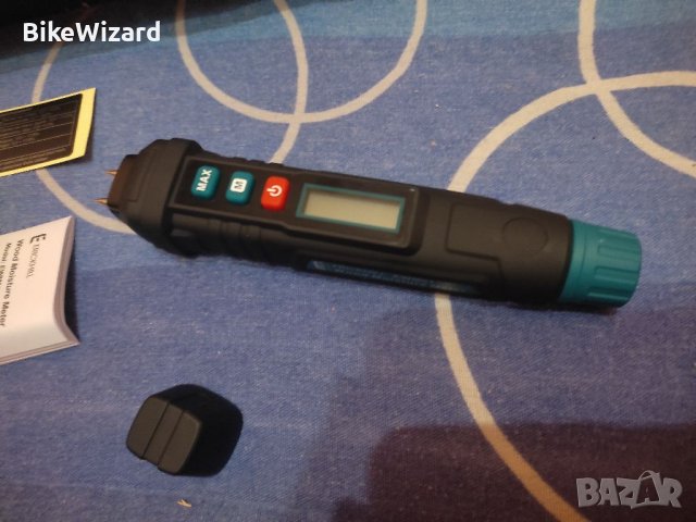 ERICKHILL Влагомер за дървесина с 3-цветна подсветка, цифров детектор за влага  НОВО, снимка 8 - Измервателни инструменти - 42104579