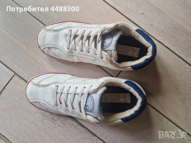 Топ Цена Спортни обувки, маратонки Zara kids, номер 32/33, снимка 4 - Детски маратонки - 50556465