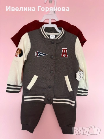 Детски комплект от 3 части р-р 18-24м.