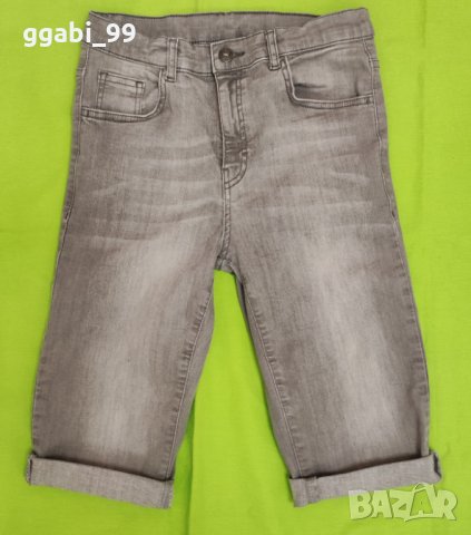 Къси сиви дънки за момче на Waikiki , снимка 1 - Детски къси панталони - 41249251