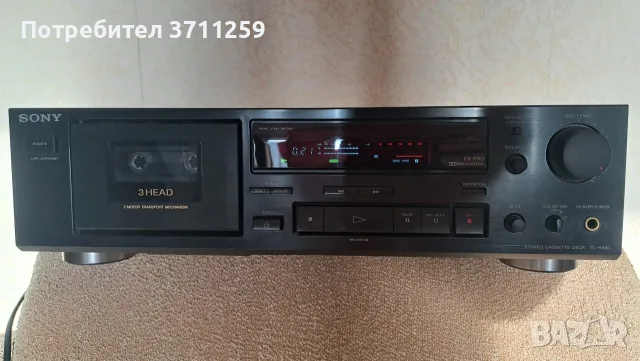 Deck sony tc-k 490