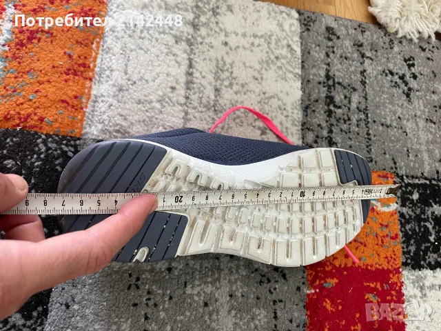 Продавам дамски маратонки розово и синьо - Skechers, снимка 7 - Маратонки - 55972546