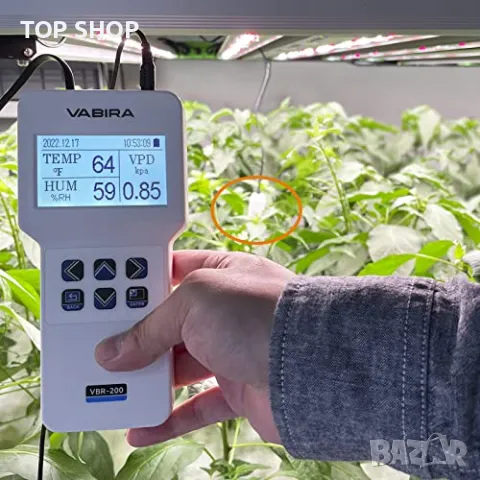 Нов точен CO2 Метър NDIR Технология Логер Температура Влажност VPD, снимка 6 - Друга електроника - 49693747
