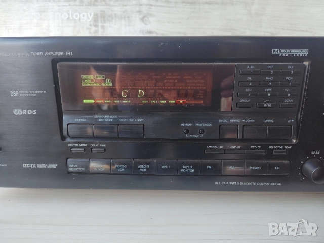 Усилвател ONKYO TX-SV535, снимка 2 - Ресийвъри, усилватели, смесителни пултове - 53215204