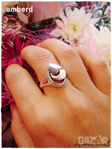 Сребърен пръстен - модел PLR005