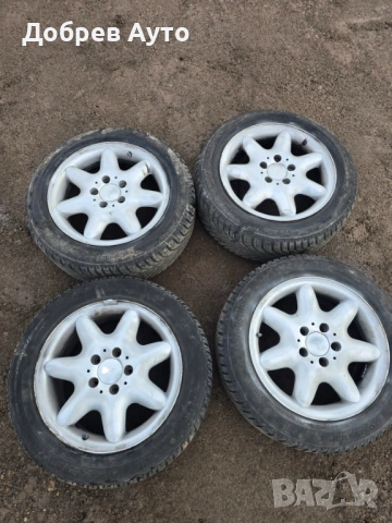 Лети джанти 16" с зимни гуми за Mercedes C - Class W203  