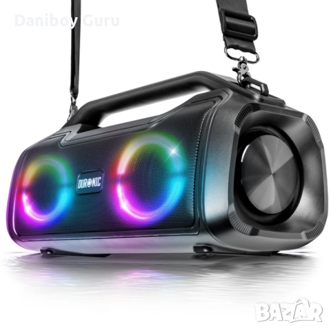 Duronic Boombox BX48, Bluetooth тонколона, IPX5  RGB