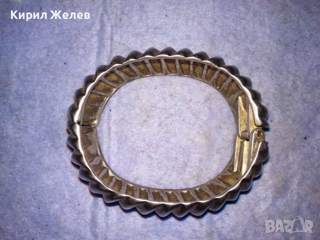 ПОСРЕБРЕНА МАСИВНА СТИЛНО ОРНАМЕНТИРАНА ВИНТИДЖ ГРИВНА от БЛАГОРОДНА СТОМАНА 70681, снимка 6 - Гривни - 41145833