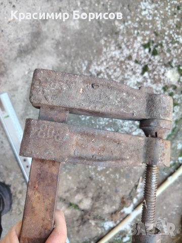 стяга дърводелска масивна, снимка 5 - Други инструменти - 53148135