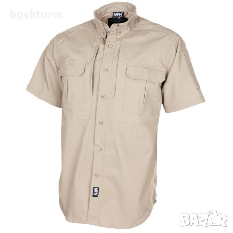 РИЗА "АТАКА", КЪС РЪКАВ, КАКИ, ТЕФЛОН, RIP STOP