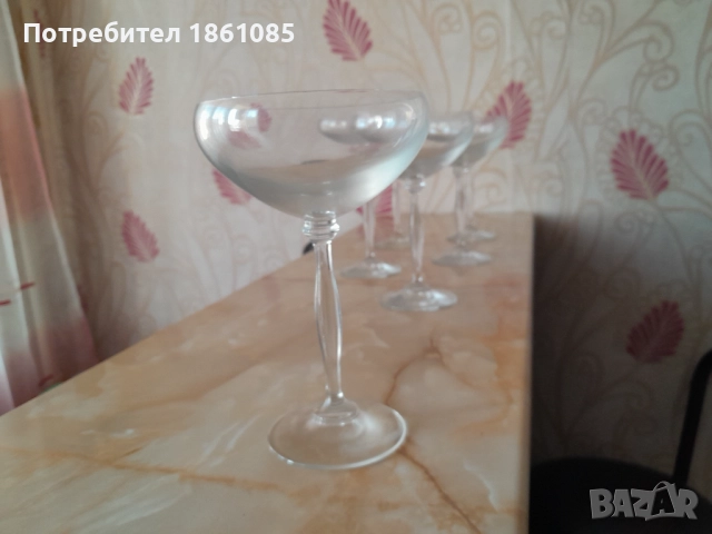 Комплект  стъклени чаши, снимка 11 - Чаши - 51796459