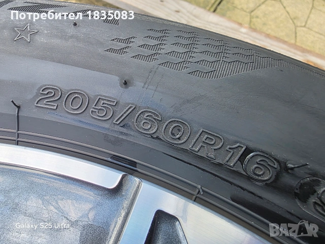 4бр. летни гуми 205/60/16 Bridgestone, снимка 10 - Гуми и джанти - 53296585